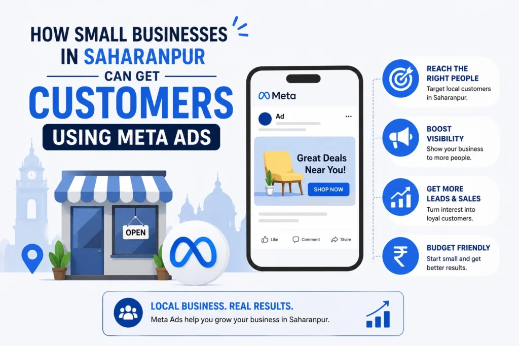 How Small Businesses in Saharanpur Can Get Customers Using Meta Ads