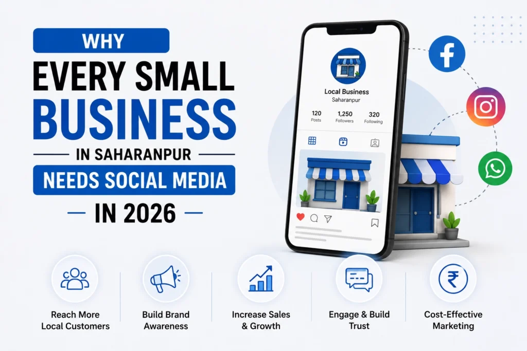 Why Every Small Business in Saharanpur Needs Social Media in 2026
